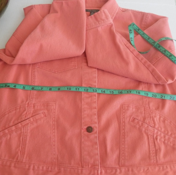 Colorful Denim Jacket Distressed - Picture 7 of 9